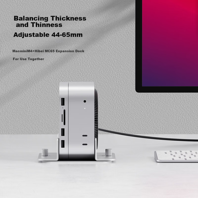 Подставка для ноутбука Hagibis для Mac Mini M4/M4 Pro - Фото 2 Подставка для ноутбука Hagibis для Mac Mini M4/M4 Pro - изображение 2