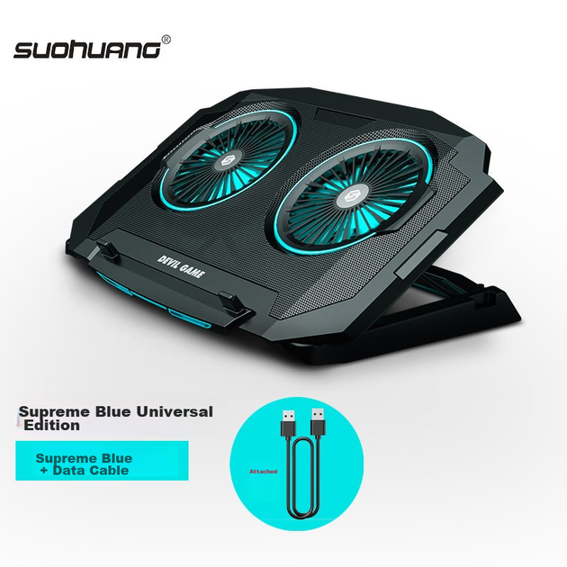 Охлаждающая подставка для ноутбука SUOHUANG SSRQ-020S1 17.3" - Фото 5 Охлаждающая подставка для ноутбука SUOHUANG SSRQ-020S1 17.3" - изображение 5