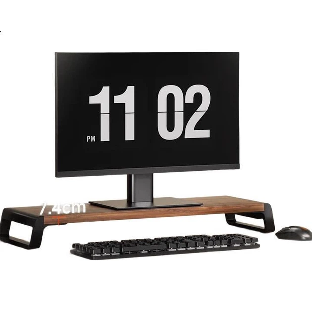 Подставка для монитора NVV NP-26S с USB-расширением Walnut - Фото 3 Подставка для монитора NVV NP-26S с USB-расширением Walnut - изображение 3
