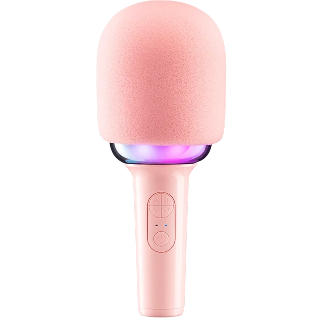 Мікрофон для караоке Fifine E2P Wireless Pink (E2P), Bluetooth, акумулятор, портативний, рожевий - зображення 2