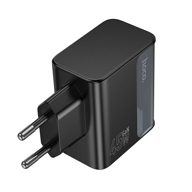 Зарядное устройство Hoco CS75A Star Speed PD 70 Вт 3 порта USB (EU) Черный (CS75A) - изображение 2