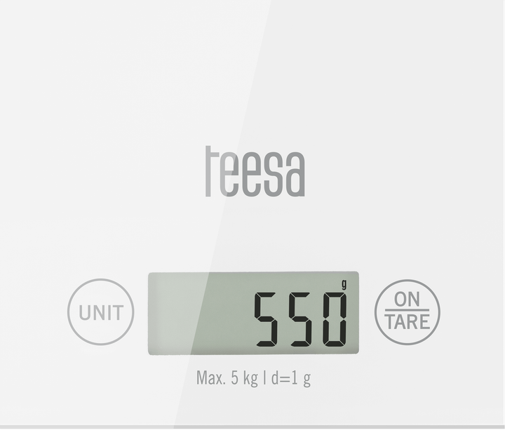 Waga kuchenna Teesa TSA0804-W - Zdjęcie 4 Waga kuchenna Teesa TSA0804-W - obraz 4