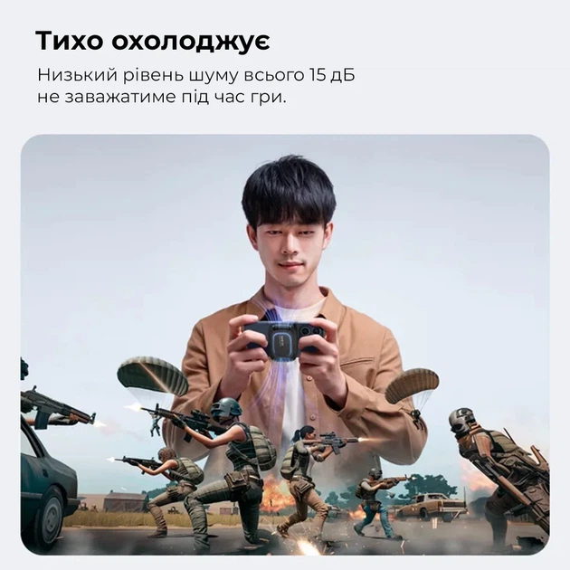 Кулер для мобильного Baseus MagPro II мгновенное охлаждение ABS-пластик черный - изображение 10