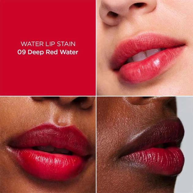 Тинт для губ Clarins Water Lip Stain 09 Deep Red 7ml - Фото 2 Тинт для губ Clarins Water Lip Stain 09 Deep Red 7ml - зображення 2