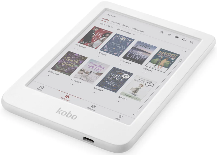 Електронна книга 6" Kobo Clara Colour / 16ГБ / Wi-Fi / Bluetooth / Кольоровий сенсорний E-Ink екран (1072 × 1448) / Налаштовувана яскравість / Вологозахищеність IPX8 / Біла (N367-KU-WH-K-CK) (102182305) - Уцінка - Фото 3 Електронна книга 6" Kobo Clara Colour / 16ГБ / Wi-Fi / Bluetooth / Кольоровий сенсорний E-Ink екран (1072 × 1448) / Налаштовувана яскравість / Вологозахищеність IPX8 / Біла (N367-KU-WH-K-CK) (102182305) - Уцінка - зображення 3