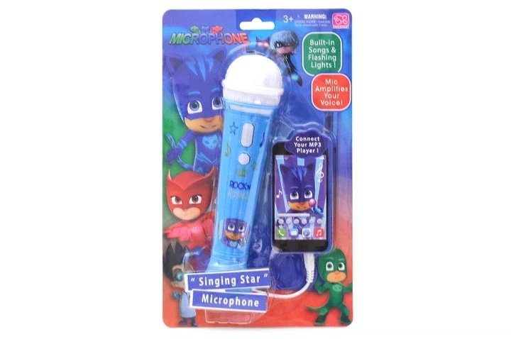 Мікрофон музичний з підсвіткою PJ Masks Star Toys DS-004-1S - Фото 1 Мікрофон музичний з підсвіткою PJ Masks Star Toys DS-004-1S - зображення 1