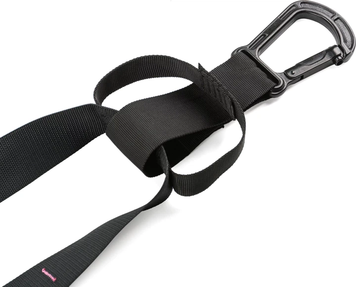 Zestaw taśm do ćwiczeń Gymtek Pro 124180 Czarno-różowy (5907766663874) - obraz 5