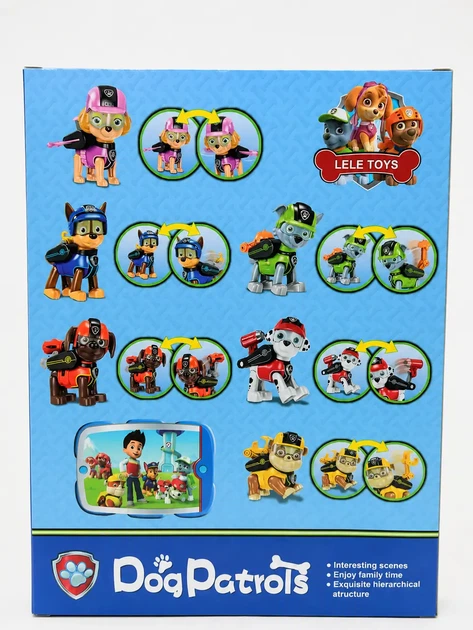 Ігровий набір Dog Paw Patrol Щенячий патруль 7 героїв - Фото 2 Ігровий набір Dog Paw Patrol Щенячий патруль 7 героїв - зображення 2