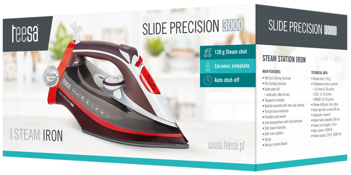 Праска Teesa Slide Precision 3000 TSA2011 - зображення 6