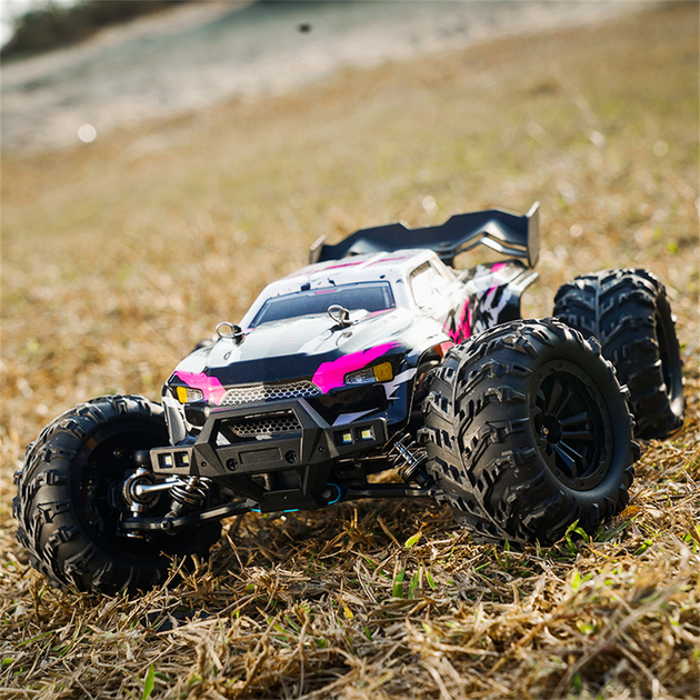 Радіокерована машинка ZLL SG618 MAX 1:16 4WD Brushless на пульті керування до 80 км/год, RC монстр-трак, позашляховик, акумулятор + батарейки у пульт - зображення 6