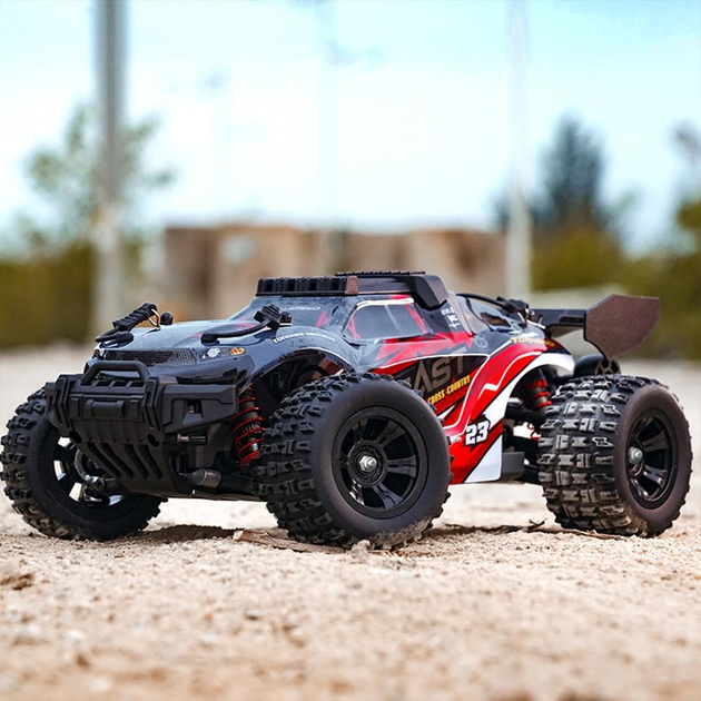 Радиоуправляемая машинка SG118 MAX Brushless 1:18 4WD на пульте управления до 60 км/ч, RC внедорожник, бесколлекторный мотор, аккумулятор - изображение 5
