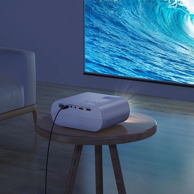 Проектор Hoco DT1 HD Ready Wi-Fi Bluetooth 720P White (6942007629621) - изображение 6