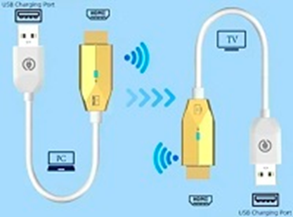 Бездротовий HDMI передавач Vikefon A88 HD1080 до 60 метрів - Фото 3 Бездротовий HDMI передавач Vikefon A88 HD1080 до 60 метрів - зображення 3