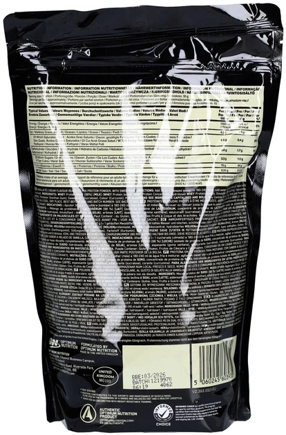 Протеїновий сироватковий ізолят Optimum Nutrition 100% Whey Gold Standard зі смаком ванільного морозива 450 г - зображення 5