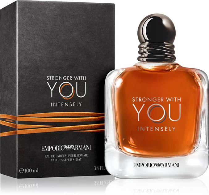 Armani Emporio Stronger With You Intensely 100 ml парфумована вода для чоловіків - Фото 1 Armani Emporio Stronger With You Intensely 100 ml парфумована вода для чоловіків - зображення 1