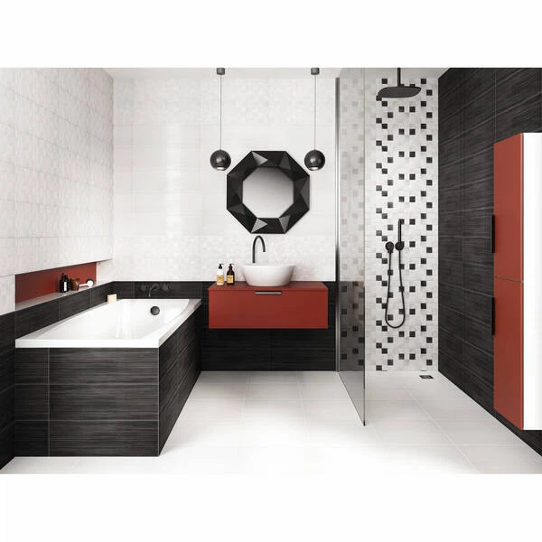 Плитка Cersanit Odri Black 20x60 см - зображення 3