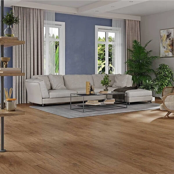 Керамограніт Cersanit Honeywood Brown Matt Rect 19,8x119,8 см - Фото 5 Керамограніт Cersanit Honeywood Brown Matt Rect 19,8x119,8 см - изображение 5