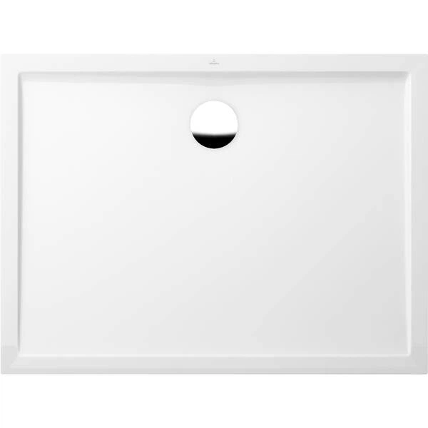 Душовий піддон Villeroy & Boch Stone White CeramicPlus uDQ1490FFL2V-01 140x90 см, білий - зображення 2