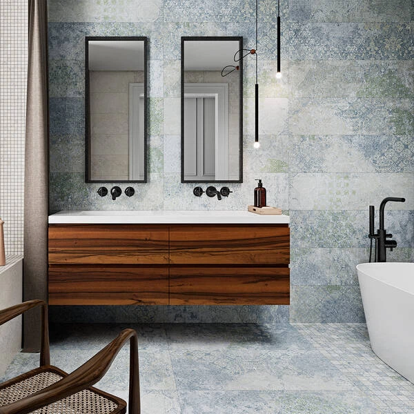 Керамограніт Aparici Bohemian Blue Natural 50х100 см - изображение 5