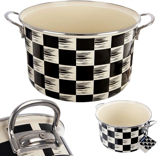 Garnek Orion Szachownica emaliowany 6.5 l (8592381206765) - obraz 5