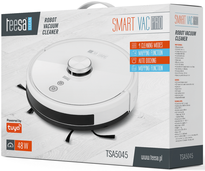 Robot sprzątający Teesa SMART VAC PRO TSA5045 - obraz 9
