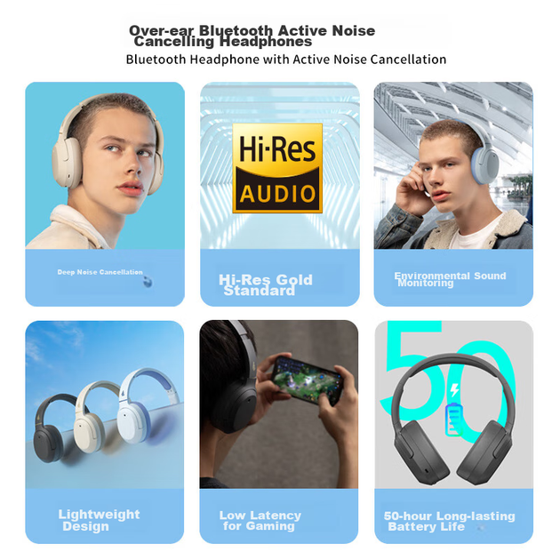 Наушники Edifier W820NB Classic Edition ANC Bluetooth 5.2 White - изображение 2