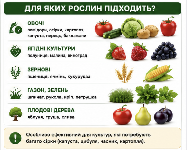 Сульфат аммония 1 кг N 21% S 24% – азотно-серное удобрение для овощей, картофеля, капусты, чеснока, газона и плодовых культур - Фото 3 Сульфат аммония 1 кг N 21% S 24% – азотно-серное удобрение для овощей, картофеля, капусты, чеснока, газона и плодовых культур - изображение 3