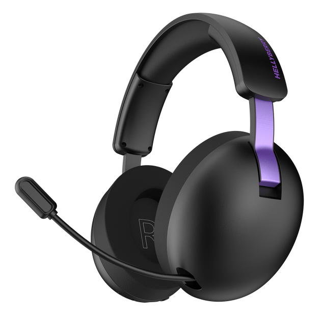 Гарнітура Hator Hellyberry HH30 Black-Violet (HH30_wireless_BV) - Фото 1 Гарнітура Hator Hellyberry HH30 Black-Violet (HH30_wireless_BV) - изображение 1
