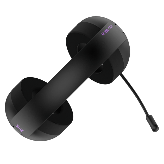 Гарнітура Hator Hellyberry HH30 Pro Black-Violet Gradient (HH30_PRO_wireless_BV) - Фото 4 Гарнітура Hator Hellyberry HH30 Pro Black-Violet Gradient (HH30_PRO_wireless_BV) - изображение 4