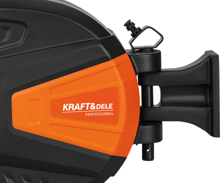 Шланг садовий на автоматичній котушці 15 м + 1.5 м Kraft&Dele KD2151 для саду та поливу грядок - зображення 8