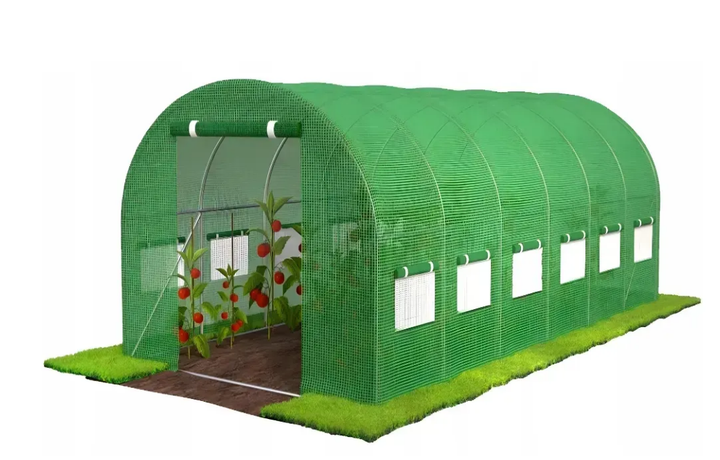 Усиленная садовая теплица 3x6x2 м 18 м2 Kontrasto KO404179 с армированной пленкой и каркасом 25 мм для выращивания овощей - Фото 3 Усиленная садовая теплица 3x6x2 м 18 м2 Kontrasto KO404179 с армированной пленкой и каркасом 25 мм для выращивания овощей - изображение 3