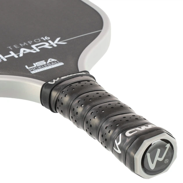 Ракетка для пиклбола с чехлом и ластиком Camewin Shark Tempo16 00273 - изображение 7