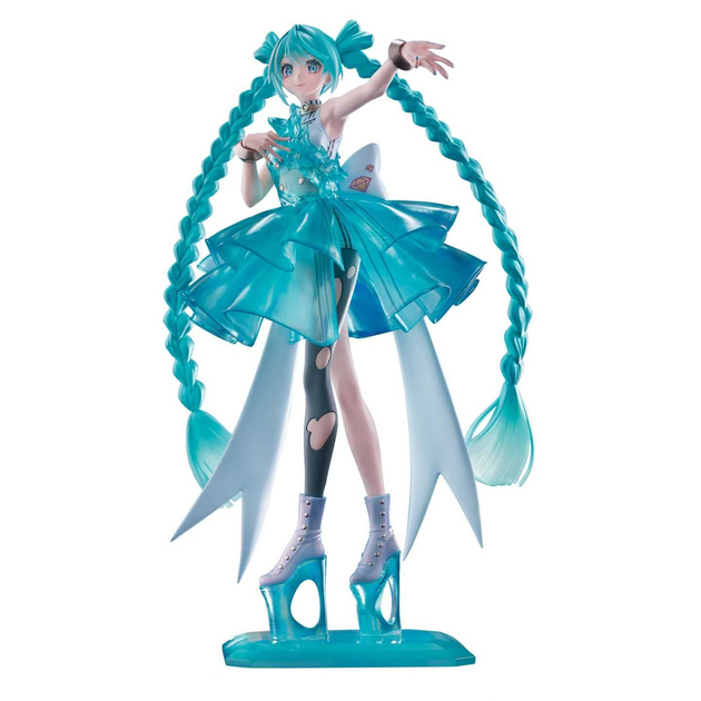 Фігурка аніме Banpresto Piapro Characters Hatsune Miku Evolve Clearluxe EmeraldGem (Хацуне Міку) 28 см - Фото 1 Фігурка аніме Banpresto Piapro Characters Hatsune Miku Evolve Clearluxe EmeraldGem (Хацуне Міку) 28 см - зображення 1