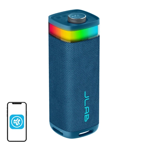 Портативная Bluetooth-колонка Jlab Jbuds Party Blue (IEUSBJBUDSRNVY62) - Фото 1 Портативная Bluetooth-колонка Jlab Jbuds Party Blue (IEUSBJBUDSRNVY62) - изображение 1