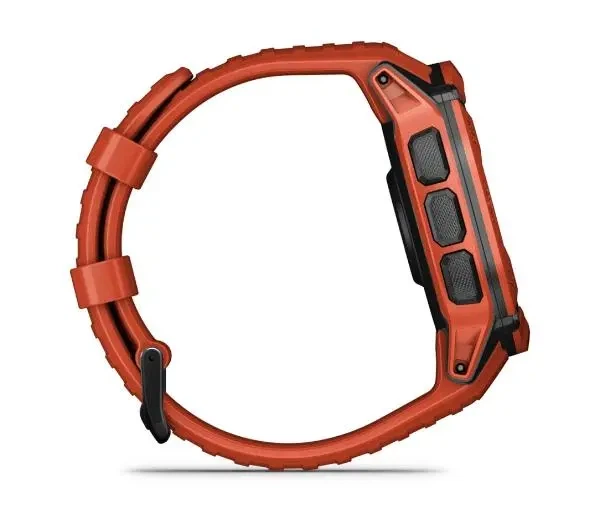 Смартгодинник Garmin Instinct 2X Solar 50мм GPS Червоний - зображення 6