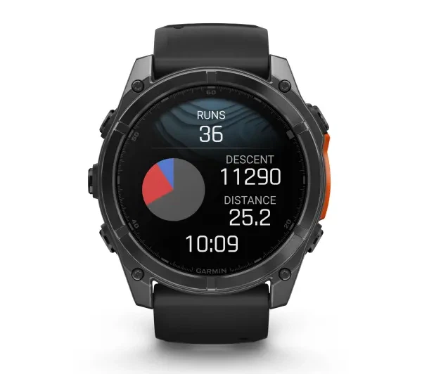 Смартгодинник Garmin Fenix 8 51мм GPS Чорний - зображення 4
