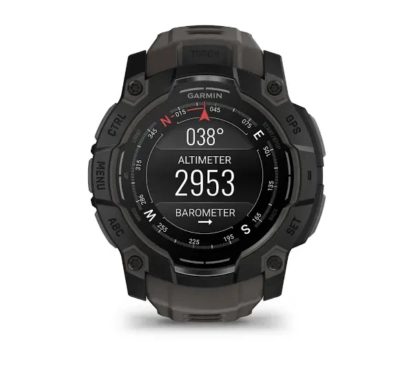 Смартгодинник Garmin Instinct 3 AMOLED 50мм GPS Чорний - Фото 2 Смартгодинник Garmin Instinct 3 AMOLED 50мм GPS Чорний - зображення 2