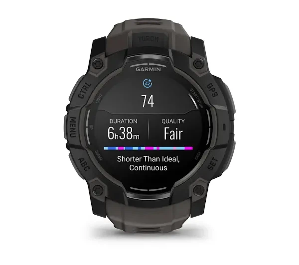 Смартгодинник Garmin Instinct 3 AMOLED 50мм GPS Чорний - Фото 7 Смартгодинник Garmin Instinct 3 AMOLED 50мм GPS Чорний - зображення 7