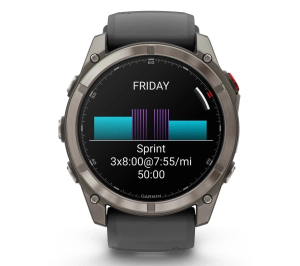 Смартгодинник Garmin Fenix 8 Pro 47мм GPS Графітовий - Фото 2 Смартгодинник Garmin Fenix 8 Pro 47мм GPS Графітовий - зображення 2
