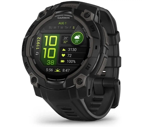 Смартгодинник Garmin Instinct 3 50мм AMOLED Тактичне видання - Фото 1 Смартгодинник Garmin Instinct 3 50мм AMOLED Тактичне видання - зображення 1