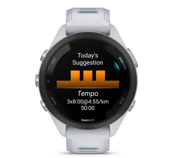 Смартгодинник Garmin Forerunner 265S M Білий - Фото 3 Смартгодинник Garmin Forerunner 265S M Білий - зображення 3