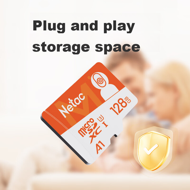 Карта памяти Netac P500 microSDXC 128 ГБ UHS-I (U3) V30 A1 Pro (P500MICard) - Фото 3 Карта памяти Netac P500 microSDXC 128 ГБ UHS-I (U3) V30 A1 Pro (P500MICard) - изображение 3