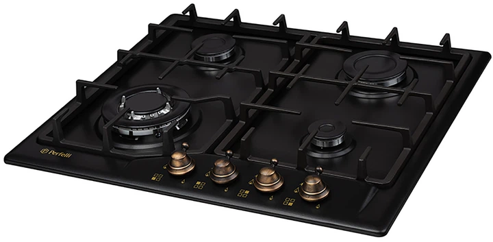 Варочная поверхность газовая PERFELLI HGM 61629 BL RETRO - изображение 3