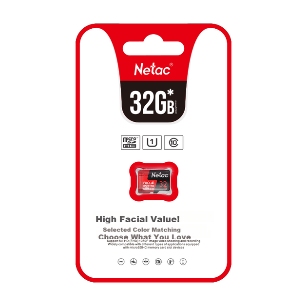 Карта памяти Netac P500 Supreme PRO Edition 32 ГБ microSDHC U1 V10 A1 100 МБ/с - Фото 2 Карта памяти Netac P500 Supreme PRO Edition 32 ГБ microSDHC U1 V10 A1 100 МБ/с - изображение 2