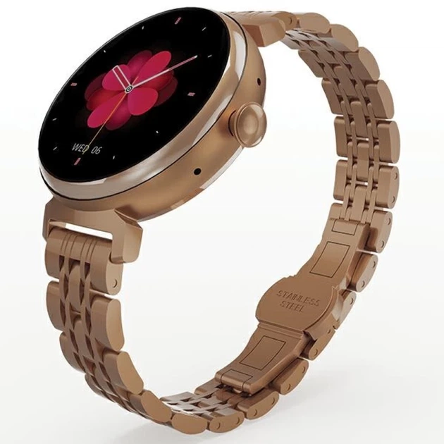 Смарт-годинник HiFuture Aura жіночий Pink Gold (HSFUAGL) - зображення 4