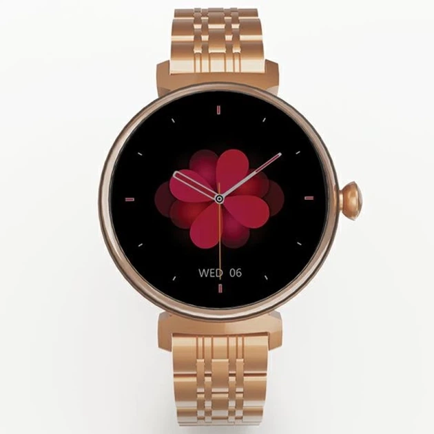 Смарт-годинник HiFuture Aura жіночий Pink Gold (HSFUAGL) - зображення 5
