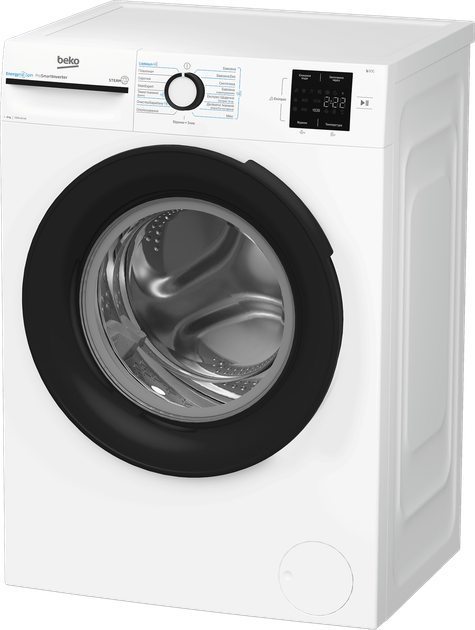 Пральна машина автоматична Beko BM3WFU38215WB (7264933) - изображение 3