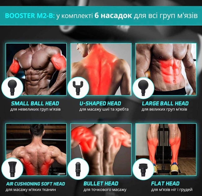 Перкуссионный массажер Booster M2 - изображение 2