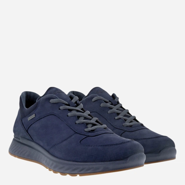 Sneakersy męskie skórzane ECCO Exostride M Low Gtx 83530401303 40 Niebieskie (194890156616) - obraz 2