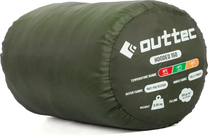 Śpiwór Outtec Thermolite, 210 cm Z kapturem, jednoosobowy (5905884421215) - Zdjęcie 11 Śpiwór Outtec Thermolite, 210 cm Z kapturem, jednoosobowy (5905884421215) - obraz 11